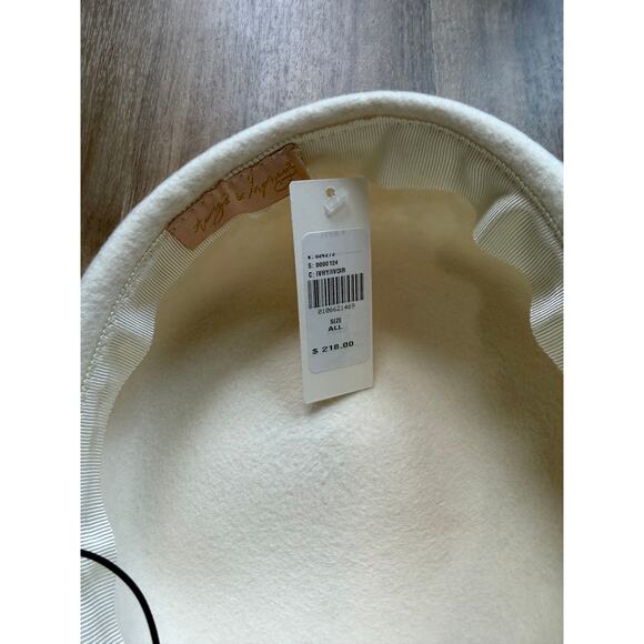 Twigs & Honey Wool Blend Pillbox Hat - Ivory main image 6